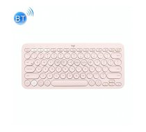 Logitech K380 Portable Multi-Device Wireless Bluetooth Keyboard (Pink)