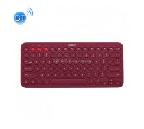 Logitech K380 Portable Multi-Device Wireless Bluetooth Keyboard (Red)