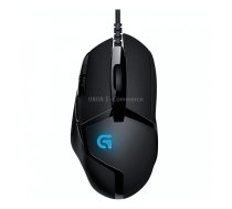 Logitech G402 USB Interface 8-keys 4000DPI Five-speed Adjustable High-speed Tracking Wired Optical Gaming Mouse, Length: 2m (Black)