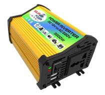 Legend I Generation DC12V to AC110V 3000W Modified Square Wave Car Power Inverter(Yellow)