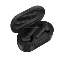 DT-5 IPX Waterproof Bluetooth 5.0 Wireless Bluetooth Earphone with Magnetic Charging Box, Support Call & Power Bank Function(Black)