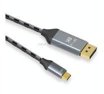 Braided 1m 8K USB-C / Type-C To DisplayPort1.4 Adapter Connect Cable