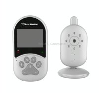 660 2.4 inch LCD Screen Baby Monitor, Two Way Talk, Sound Temperature Alarm Wireless Lullaby Music Play