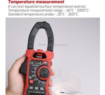 TASI TA813B Clamp Meter High Accuracy AC DC Voltage Ammeter