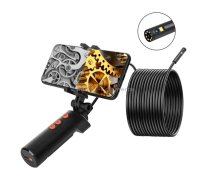 F280 8mm 1080P IP68 Waterproof Dual Camera WiFi Digital Endoscope, Length:10m Hard Cable(Black)