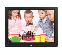 14 inch LED Display Multi-media Digital Photo Frame with Holder & Music & Movie Player, Support USB / SD / MS / MMC Card Input(Black)