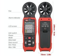 TASI TA642B Portable Digital Wind Speed Meter Air Volume Tester