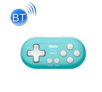 8Bitdo Zero2 Wireless Bluetooth Mini Handle For Switch / Windows / Android / MacOS / Steam / Respeberr(Blue Green)