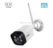 SriHome SH035 3.0 Million Pixels 1296P HD IP Camera, Support Two Way Audio / Motion Detection / Humanoid Detection / Full-color Night Vision / TF Card, EU Plug