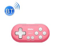 8Bitdo Zero2 Wireless Bluetooth Mini Handle For Switch / Windows / Android / MacOS / Steam / Respeberr(Pink)
