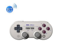 8Bitdo SN30ProG Vibration Burst Somatosensory Wireless Bluetooth Gamepad For Switch(Light Gray)