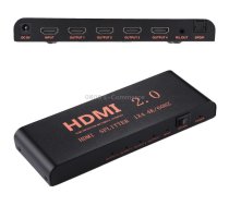 CY-042 1X4 HDMI 2.0 4K/60Hz Splitter, EU Plug