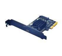 PCI-E 4X To USB3.2 Gen2x2 Type-C 20Gbps SATA Expansion Card Asmedia ASM3242 Chip