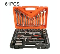 61 In 1 Multi-function Car Repair Combination Toolbox Ratchet Wrench Set