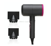 High-power 2000W Anionic Cold Hot Air Constant Temperature Hair Dryer, EU Plug(Red + Black)