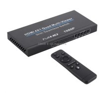 NEWKENG NK-C941 Full HD 1080P HDMI 4x1 Quad Multi-Viewer with Seamless Switch & Remote Control, EU Plug