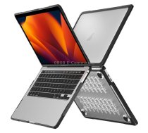 For MacBook Pro 13.3 inch A2338 Translucent Laptop Protective Case(Transparent)