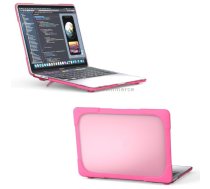 For MacBook Pro 13 inch 2022 & A2289 / A2251 / A2338 2020 PC + TPU Two Colors Laptop Protective Case(Red)