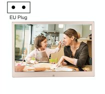 HSD1504 15.4 inch LED 1280x800 High Resolution Display Digital Photo Frame with Holder and Remote Control, Support SD / MMC / MS Card / USB Port, EU Plug(Gold)