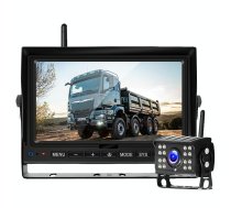7 Inch Digital Wireless Reversing Image 1080P Video System Truck Monitoring Driving Recorder Single Road+1 Night Video Camera