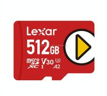 Lexar LSDMI High-Speed TF Card Game Console Memory Card, Capacity: 512GB(Red)