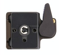 Fittest DBC-1 Aluminium Alloy Quick Release Clamp Adapter with 200PL-14 Quick Release Plate for Camera Tripod