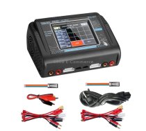 HTRC T240 Touch Balance Model Airplane Lithium Battery Charger Remote Control Car Toy B6 Charger, EU Plug