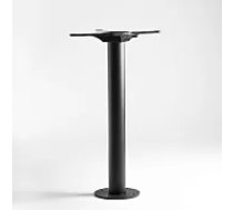 Bāra galda centrālā kāja, augstums 106 cm, pamatne Ø20,5 cm, skrūvējama pie grīdas