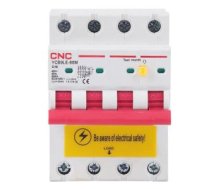 Residual Current Breaker with Over-Current, 4P, 16A, class C, 30mA, 6kA