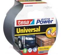 Līmlente tesa® extra Power hobijam, iekštelpu un āra ierīcēm, pelēka, 10m x 50mm