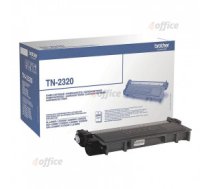 Brother TN 2320 (TN2320), melns kārtridžs lāzerprinteriem, 2600 lpp.