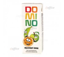 Multiaugļu sulas dzēriens DOMINO, 200 ml