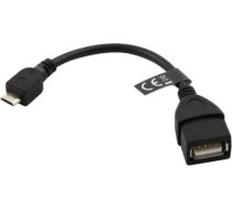 Esperanza EB180 USB B micro / USB A ligzda, OTG pārejas EB180