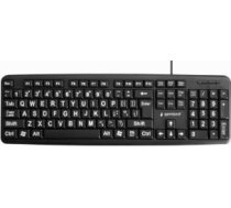 Gembird BIG letters Black KB-US-103