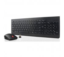 Lenovo 4X30M39487 Essential Keyboard and Mouse Combo, Wireless, Yes, No, Black, Wireless connection 4X30M39487