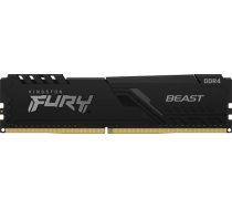 Kingston Fury Beast memory, DDR4, 8 GB, 3200MHz, CL16 (KF432C16BB / 8) KF432C16BB/8