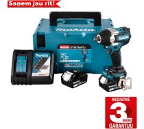 Akumulatora uzgriežņu atslēga 18V, 2x5,0Ah Li ion, 700/1000 Nm, 1/2", LED DTW700RTJ Makita DTW700RTJ