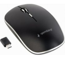 Gembird Silent Wireless Optical Type-C Mouse Black MUSW-4BSC-01