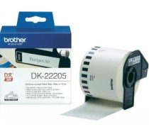 BROTHER DK-22205A Papīra uzlīmju lente 62mm x 30.48m (analogs) DK22205