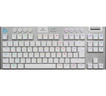Logitech G915 TKL Tenkeyless LIGHTSPEED Wireless RGB Mechanical Gaming Keyboard White US Int'L 920-009664