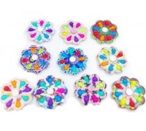 Antistresā rotaļlieta spinners Fidget Toys Simple Dimple Pop dažādas PI_SPINNERS-8 PI_SPINNERS-8