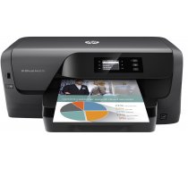HP OfficeJet Pro 8210 Krāsu tintes printeris Wi-Fi, A4, Black D9L63A