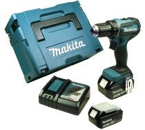 Makita DDF485RTJ Akumulatora urbjmašīna, 18 V, 2x 5,0 Ah Li ion, 50/25 Nm, 1,7kg, LED, BL motors DDF485RTJ