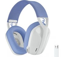 Bezvadu austiņas Logitech G435 baltas (981-001074) 981-001074