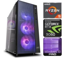 INTOP Ryzen 5 5600X 16GB 480SSD M.2 NVME+2TB RTX3060 12GB WIN10Pro RW18861