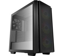 Deepcool MID TOWER CASE CG540 Side window, Black, Mid-Tower, Power supply included No R-CG540-BKAGE4-G-1
