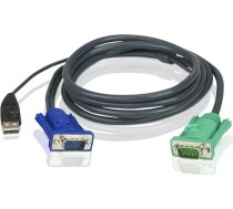Aten 3M USB KVM Cable with 3 in 1 SPHD 2L-5203U