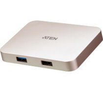 Aten USB-C 4K Ultra Mini Dock with Power Pass-through USB 3.0 (3.1 Gen 1) ports quantity 1, USB 2.0 ports quantity 1, HDMI ports quantity 1, USB 3.0 (3.1 Gen 1) Type-C ports quantity 1 UH3235-AT