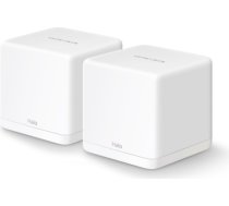 Mercusys AC1300 Whole Home Mesh Wi-Fi System Halo H30G (2-Pack) 802.11ac, 400+867 Mbit/s, Ethernet LAN (RJ-45) ports 2, Mesh Support Yes, MU-MiMO Yes, White HALO H30G(2-PACK)