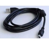 Gembird USB 2.0 A- MINI 5PM 1,8m cable with ferrite core CCF-USB2-AM5P-6